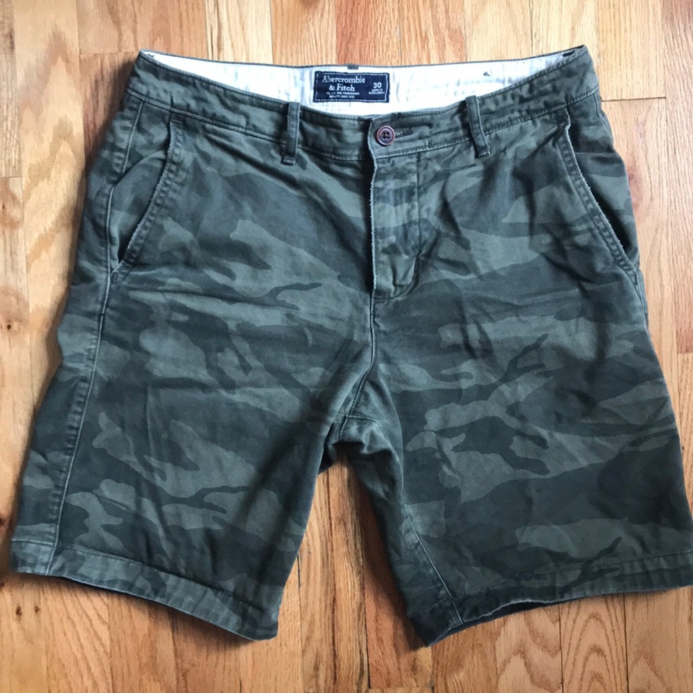 Abercrombie and Fitch Camo Shorts